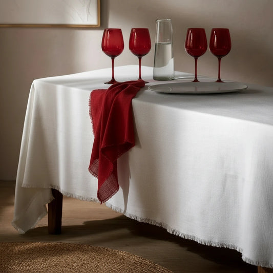 Camber Soft Wash Tablecloth – Luxe Washed Cotton Dining Linen