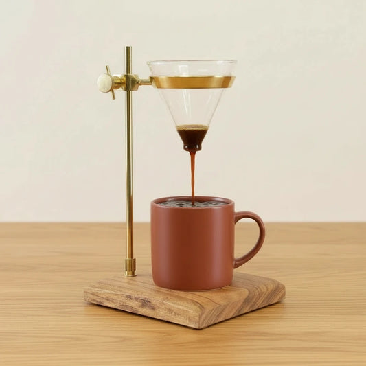 Manual Pour-Over Coffee Maker – Premium Ceramic Brewer