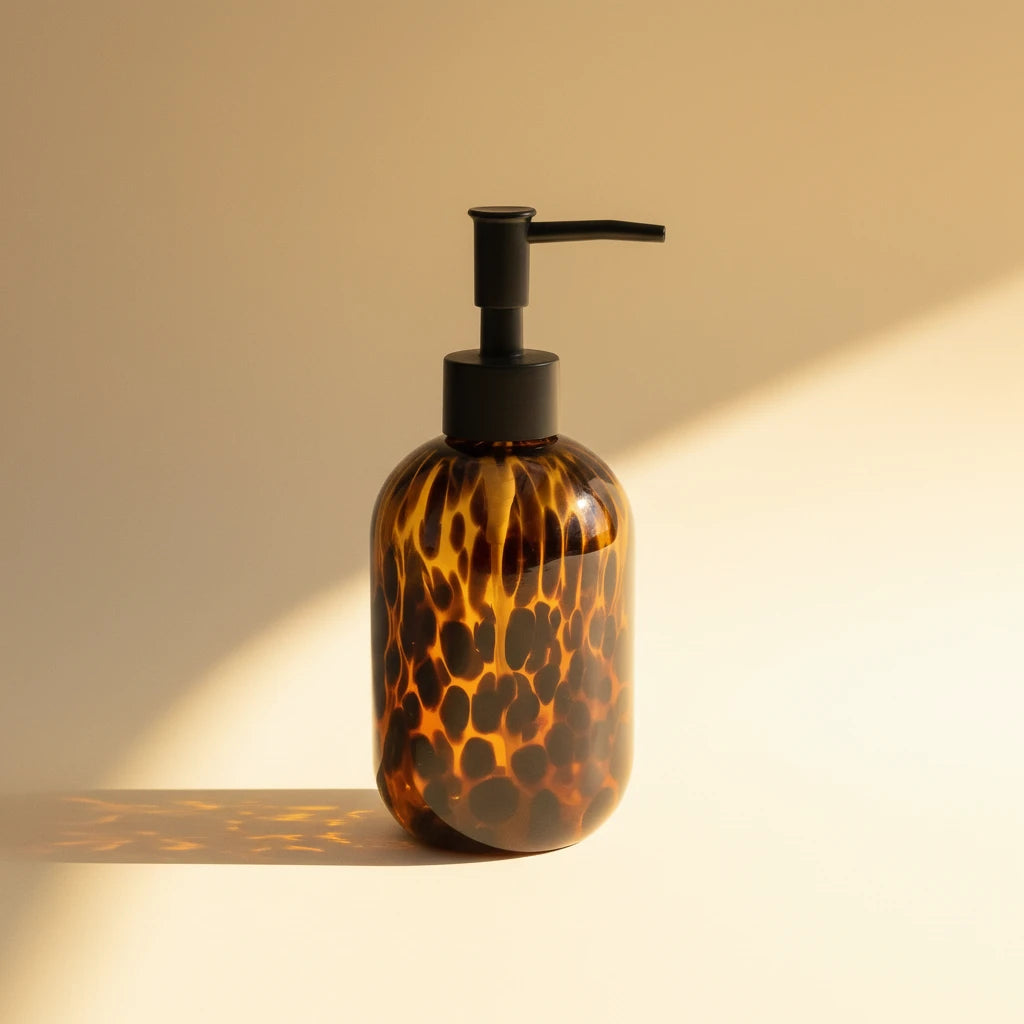 Animal Print Bathroom Accessory Set