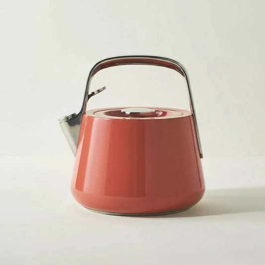 Caraway Whistling Tea Kettle – Stainless Steel & Ceramic-Finished Stovetop Kettle