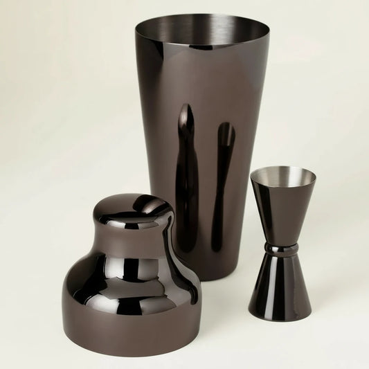 Warren Parisian Cocktail Shaker – Elegant Gunmetal Barware