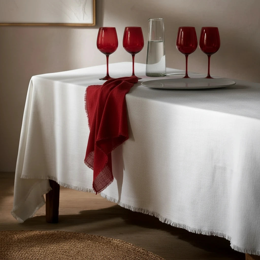 Camber Soft Wash Tablecloth – Luxe Washed Cotton Dining Linen