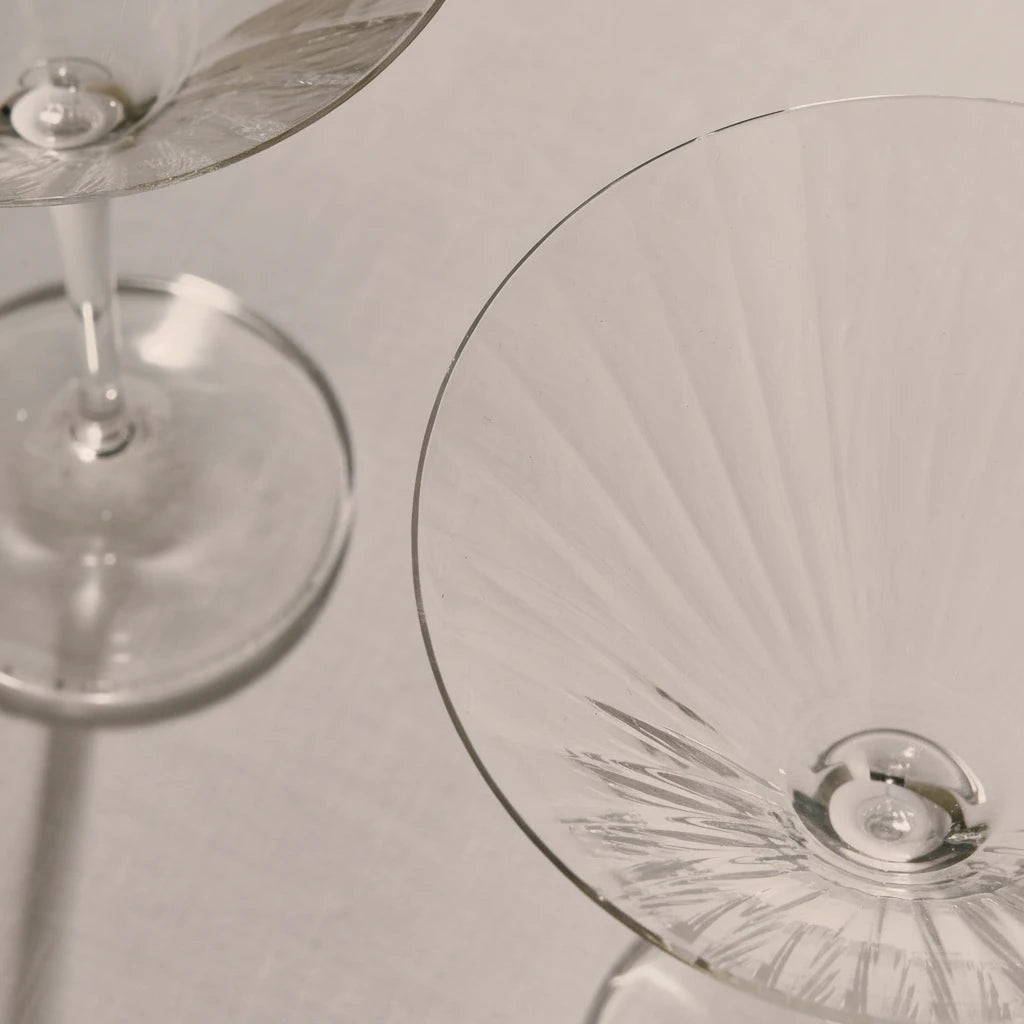 Skye Optic Martini Glasses – Set of 4