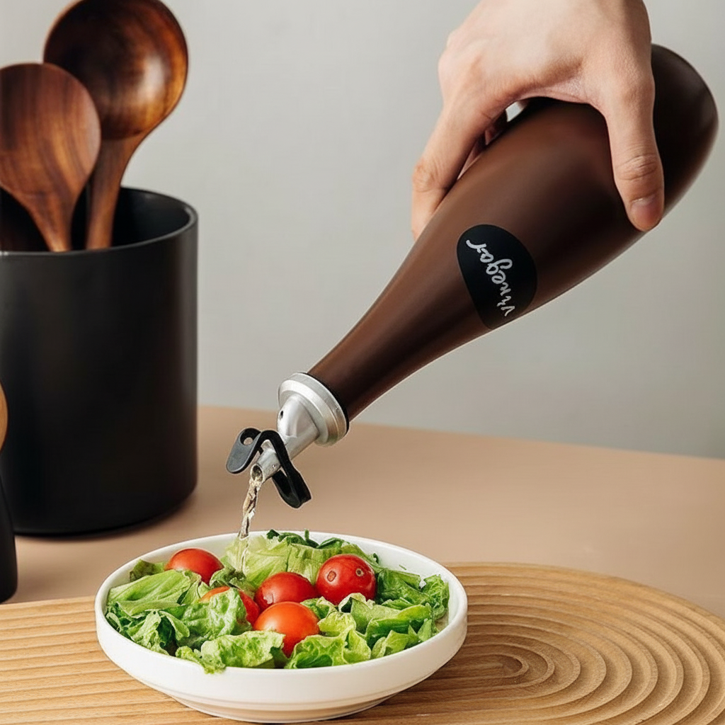 Minimalist Ceramic Dispenser – Matte White Elegance